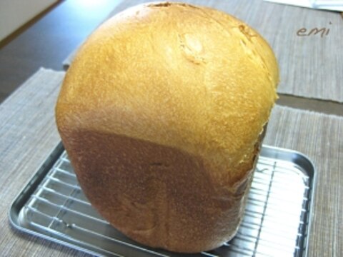 HBで作成☆ほんのり甘い「ブリオッシュ風」食パン